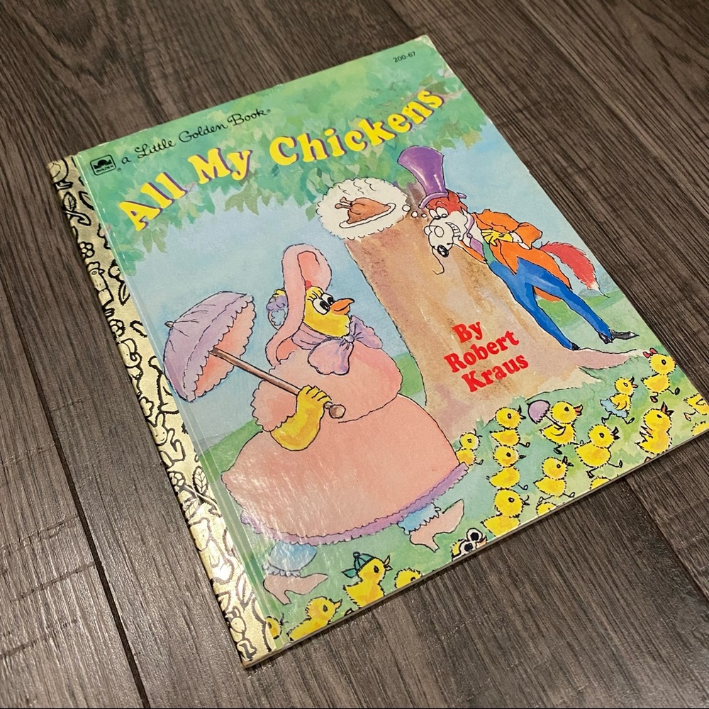Little Golden Book Vintage “All My Chickens”